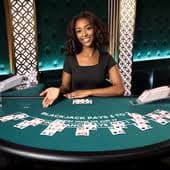 Blackjack live-dealer session Blackjack live-dealer session with Relax Gaming